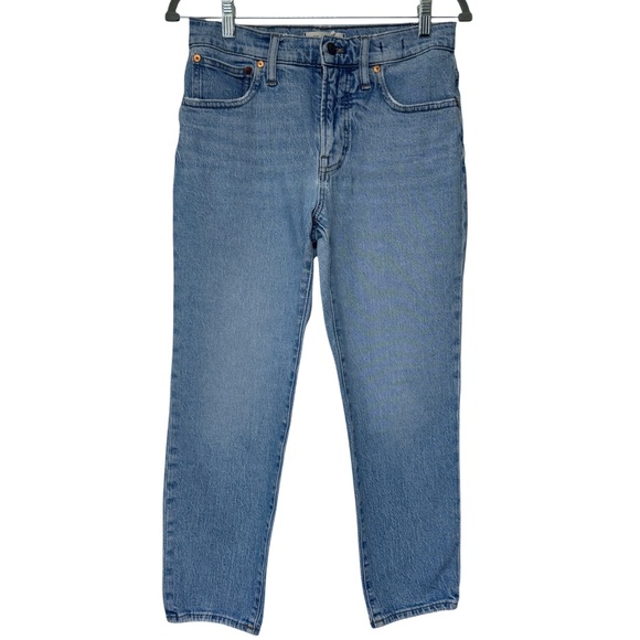 Madewell Women's Straight Leg Jeans - Light Blue - Picture 9 of 9